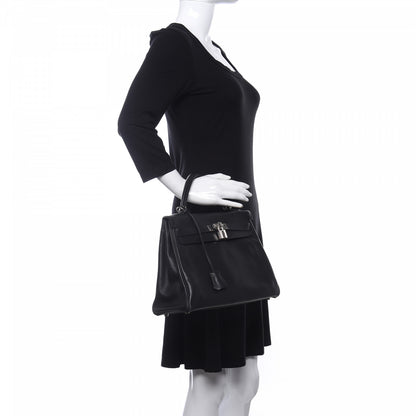 Hermes Swift Kelly 32 Black 2 of 19