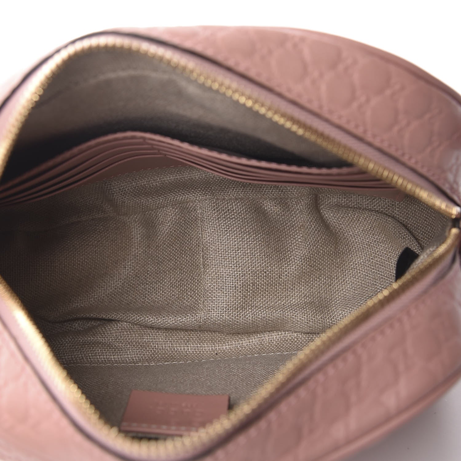 Gucci Soft Microguccissima Mini Bree Messenger Bag Soft Pink 5 of 10