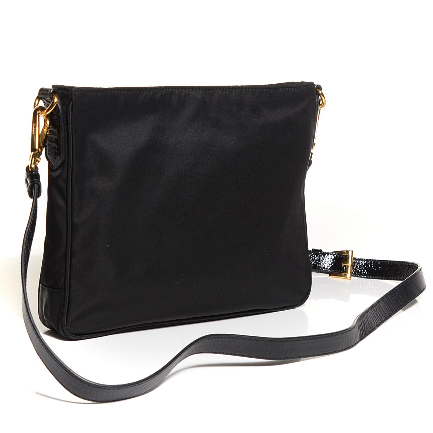 Prada Tessuto Nylon Crossbody Bag Nero Black 104090 – FASHIONPHILE