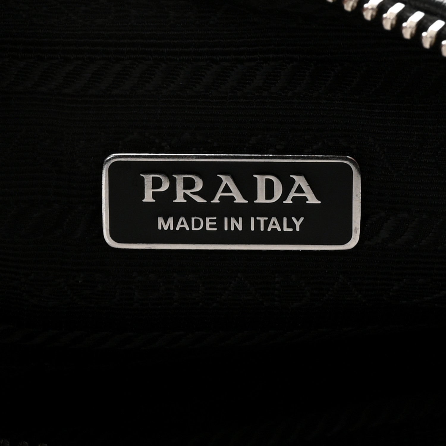 Prada Grace Lux Triangle Shoulder Bag Black 8 of 12