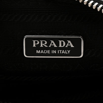 Prada Grace Lux Triangle Shoulder Bag Black 8 of 12