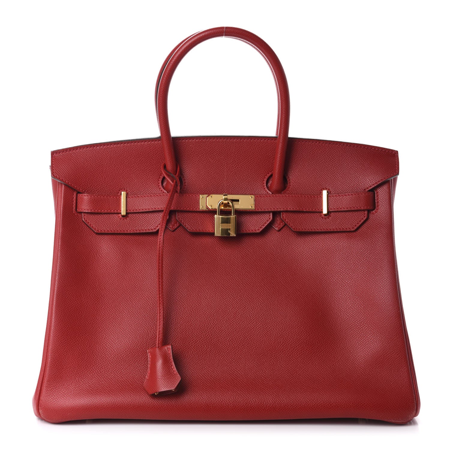 Hermes Epsom Birkin 35 Rouge Casaque 1 of 15