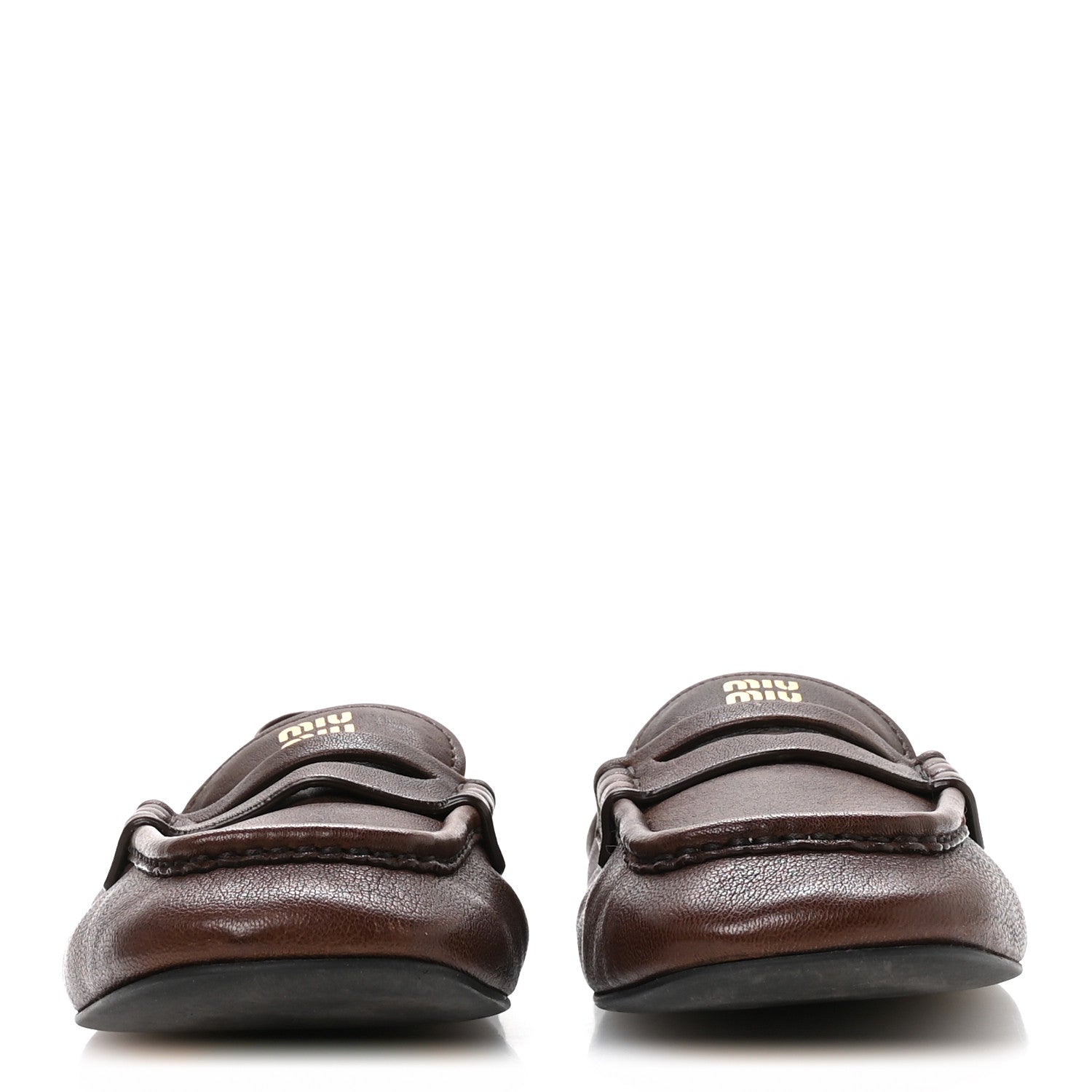 Miu Miu Ruches Nappa Loafer 35.5 Radica 3 of 7