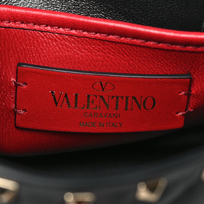 Valentino Garavani Nappa Small Rockstud Spike Shoulder Bag Black 6 of 8