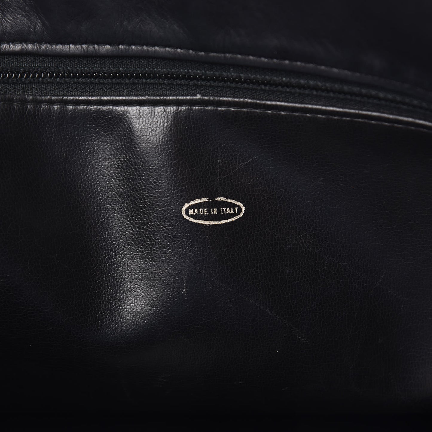 Lambskin Quilted Shopping Tote Black