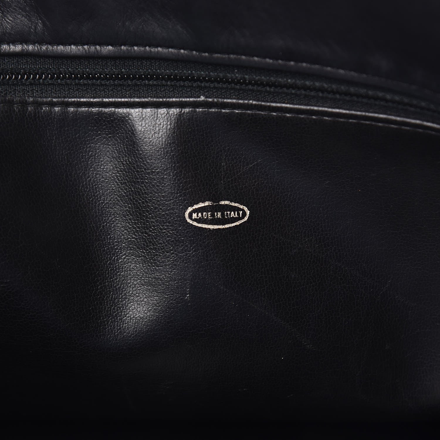 Chanel Lambskin Quilted Shopping Tote Black 6 of 17