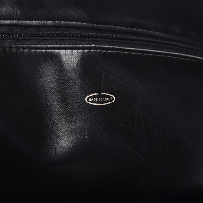 Chanel Lambskin Quilted Shopping Tote Black 6 of 17