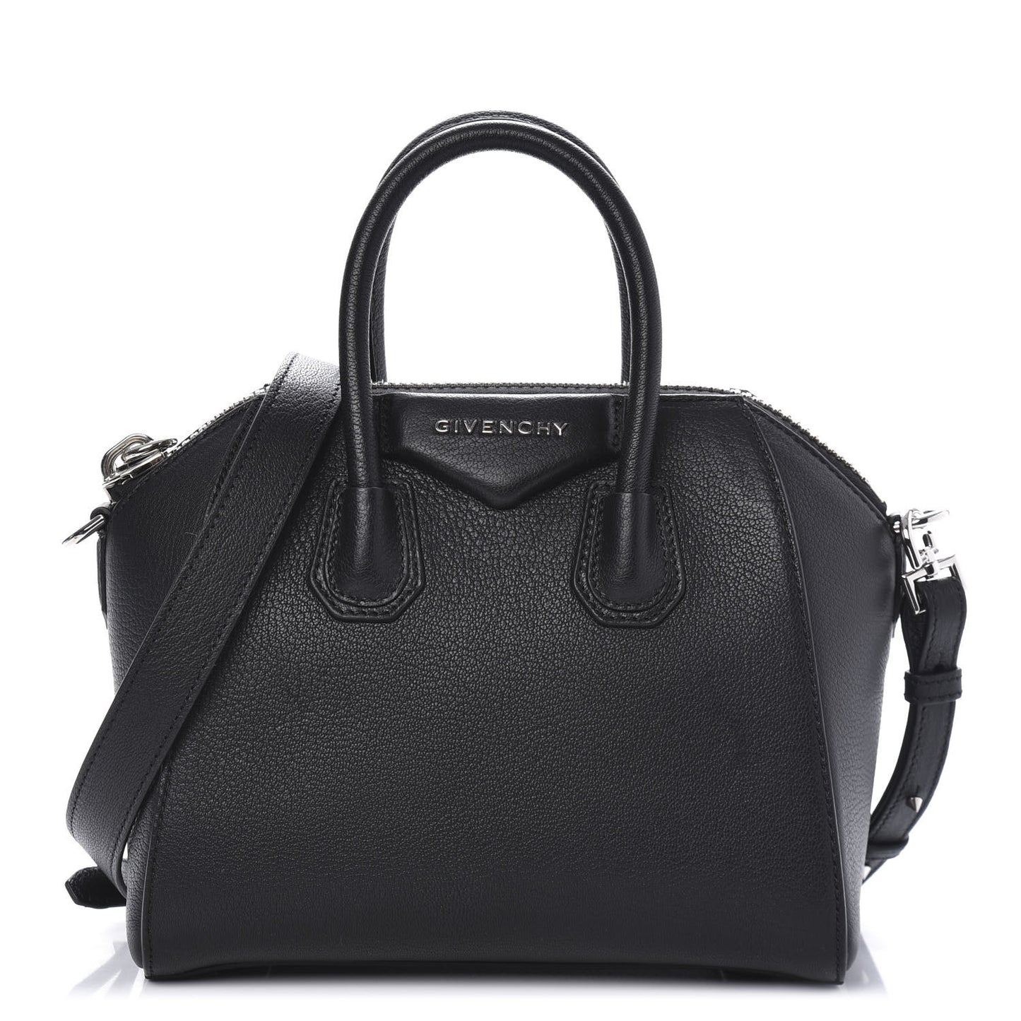 Sugar Goatskin Mini Antigona Black