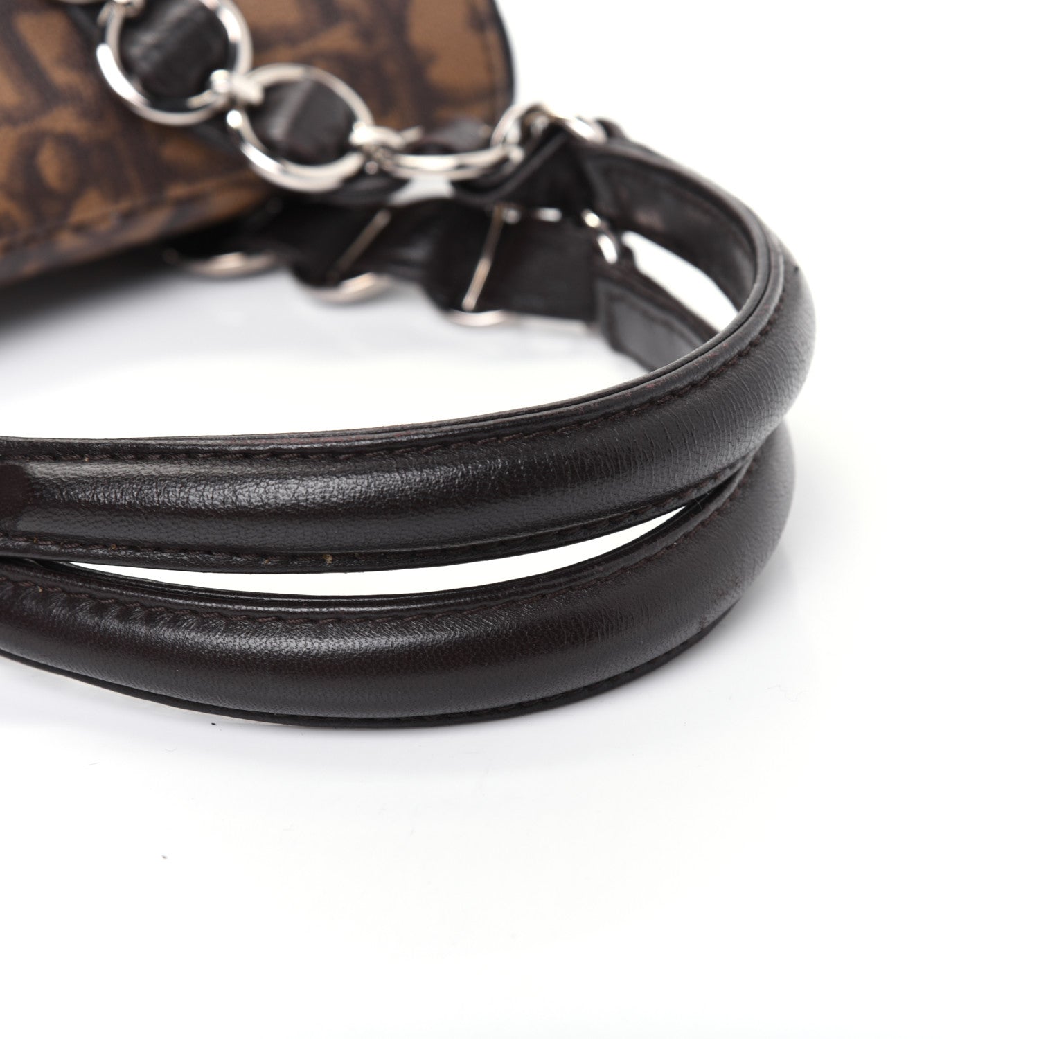 Christian Dior Monogram Romantique Trotter Bag Brown 21 of 21
