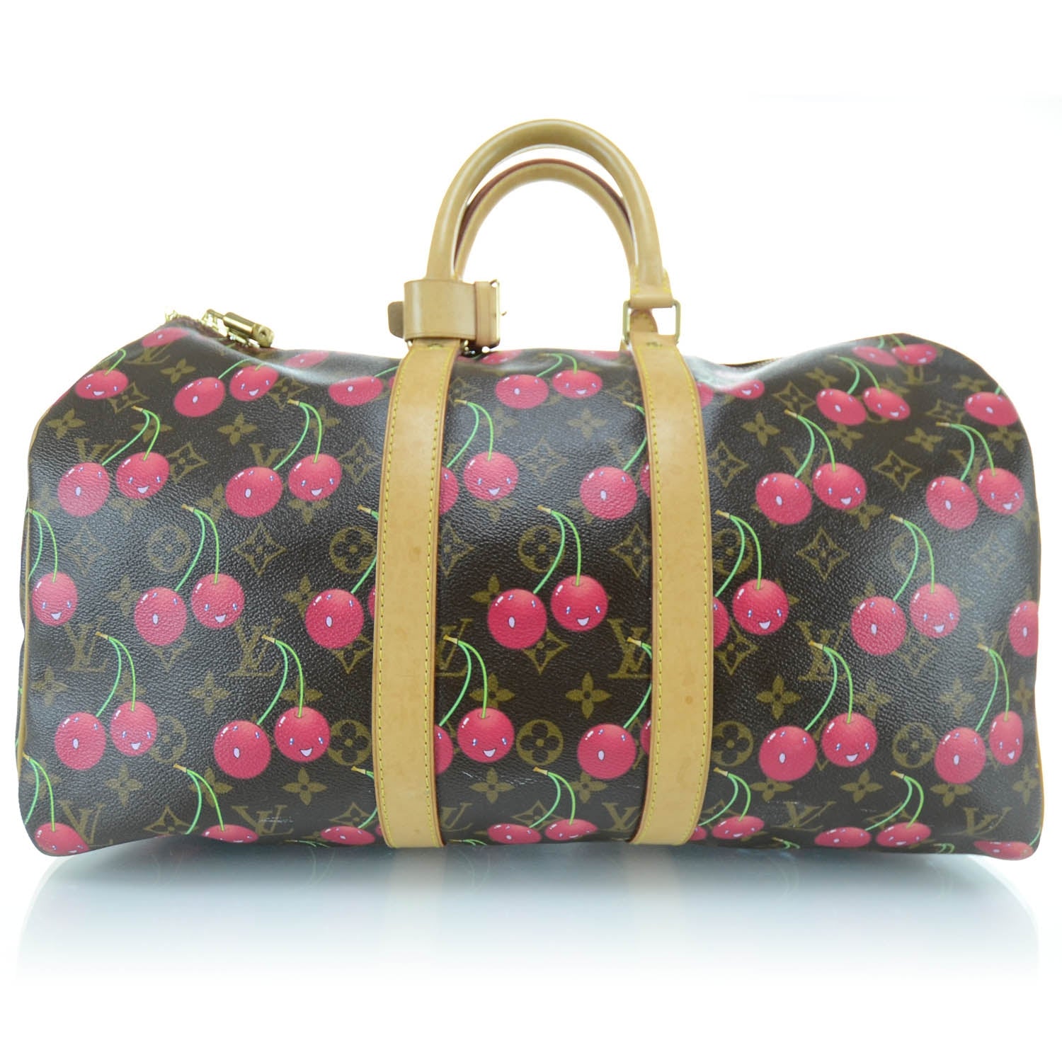 Louis Vuitton Monogram Cerises Keepall 45 1 of 11