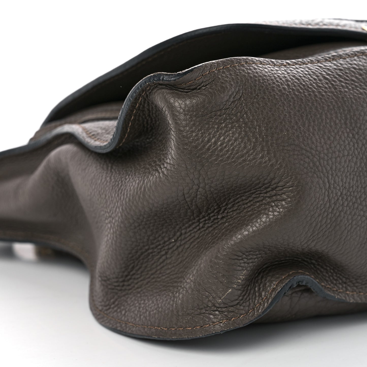 Calfskin Medium Marcie Satchel Baobab Green