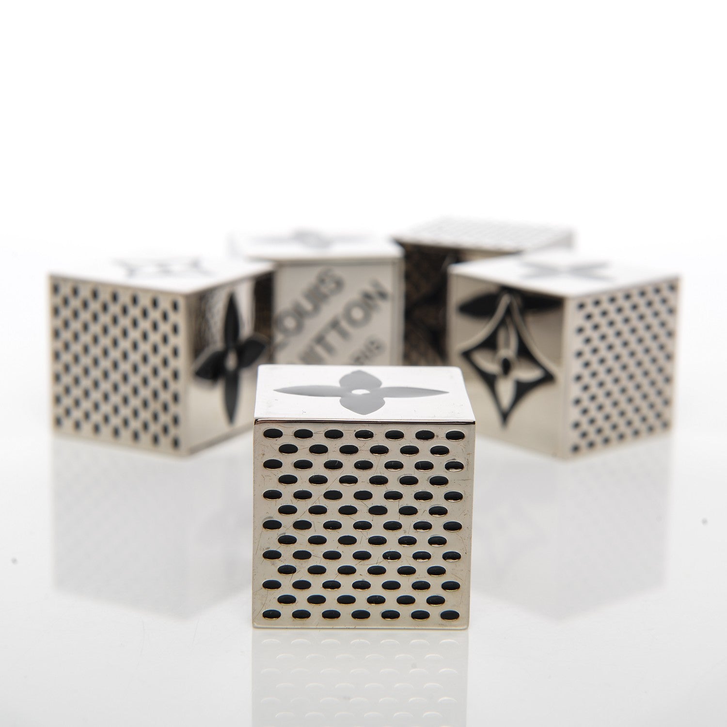 Louis Vuitton Metal Magnetic Cube Game VIP Puzzle 5 of 9