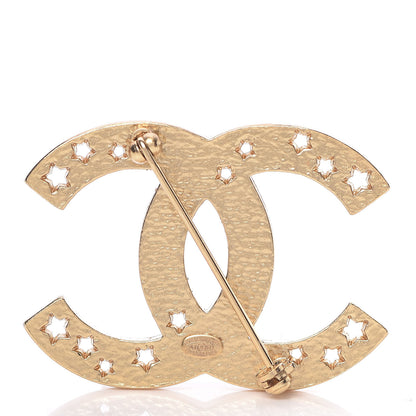 Chanel CC Star Brooch Gold 3 of 4