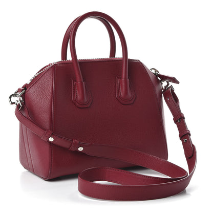 Givenchy Sugar Goatskin Mini Antigona Raspberry 3 of 10