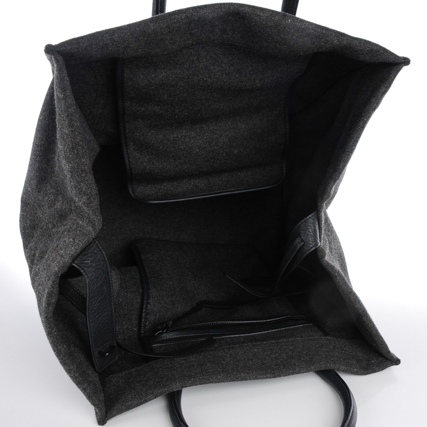 Celine Felt Medium Phantom Luggage Grey 4 of 7