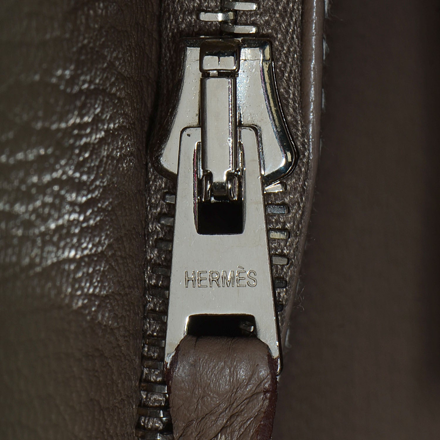 Hermes Taurillon Clemence Jypsiere 34 Etoupe 8 of 18