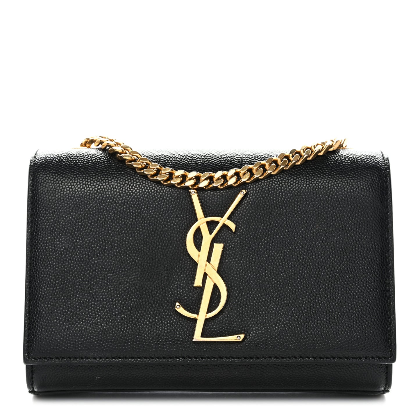 Grain De Poudre Small Monogram Kate Satchel Black
