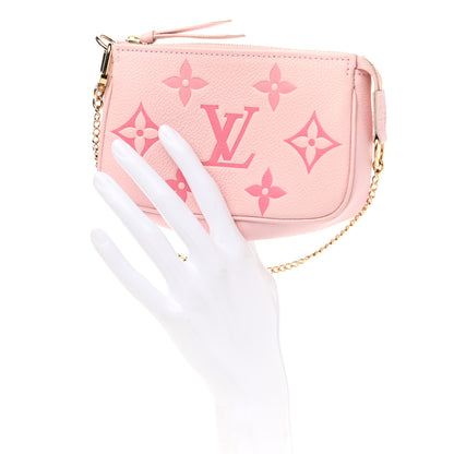 Louis Vuitton Empreinte Monogram Giant By The Pool Mini Pochette Accessories Bouton De Rose 2 of 7