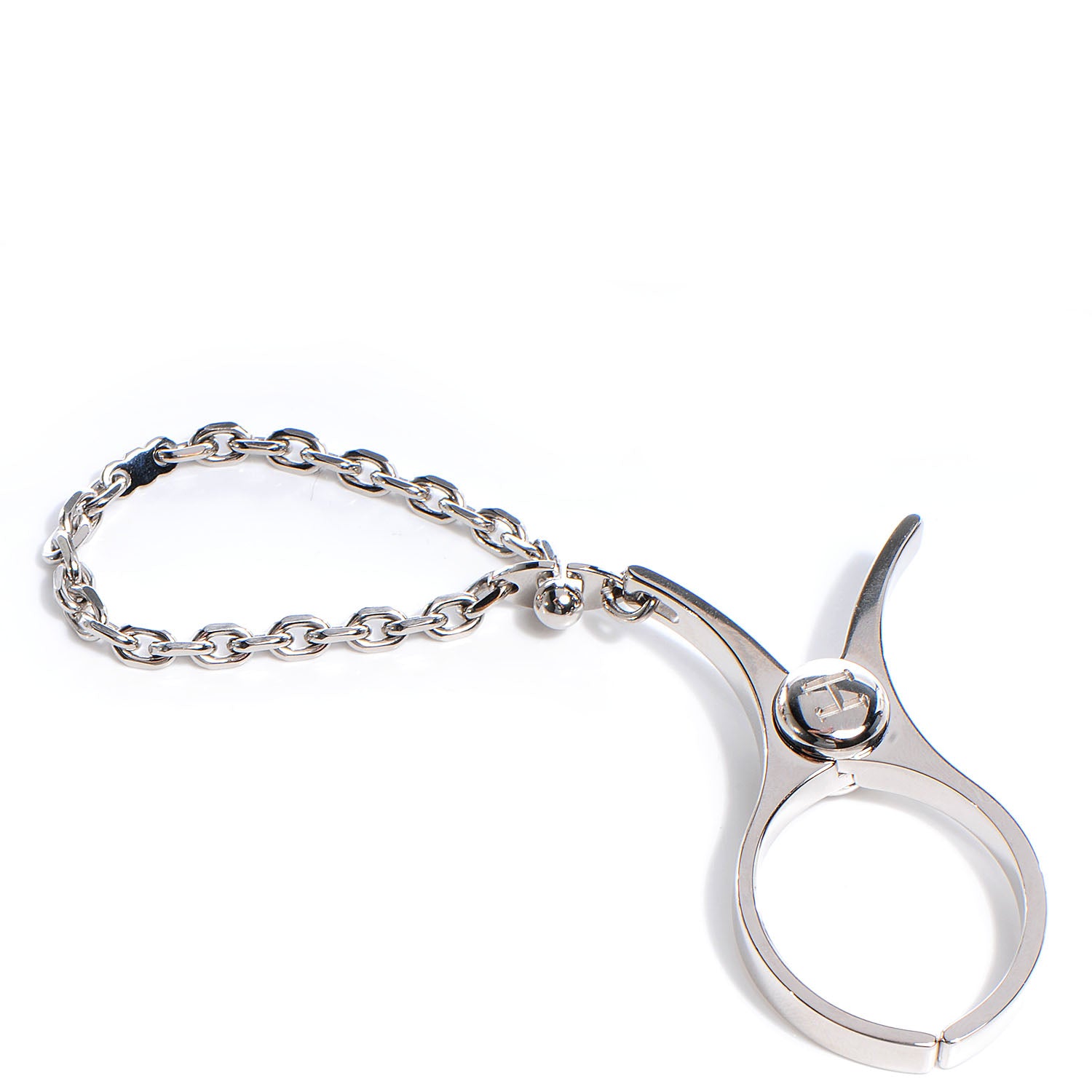 Hermes Palladium Filou Glove Clip 1 of 5