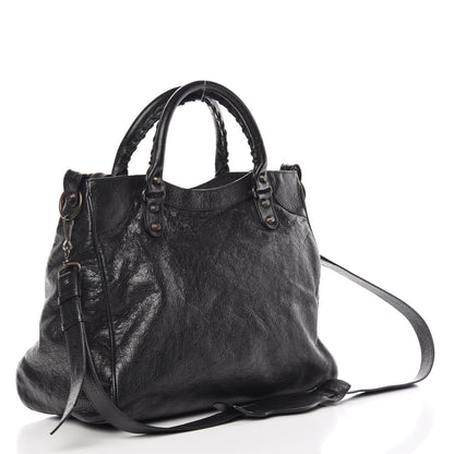Balenciaga Agneau Classic Hardware Velo Black 3 of 9