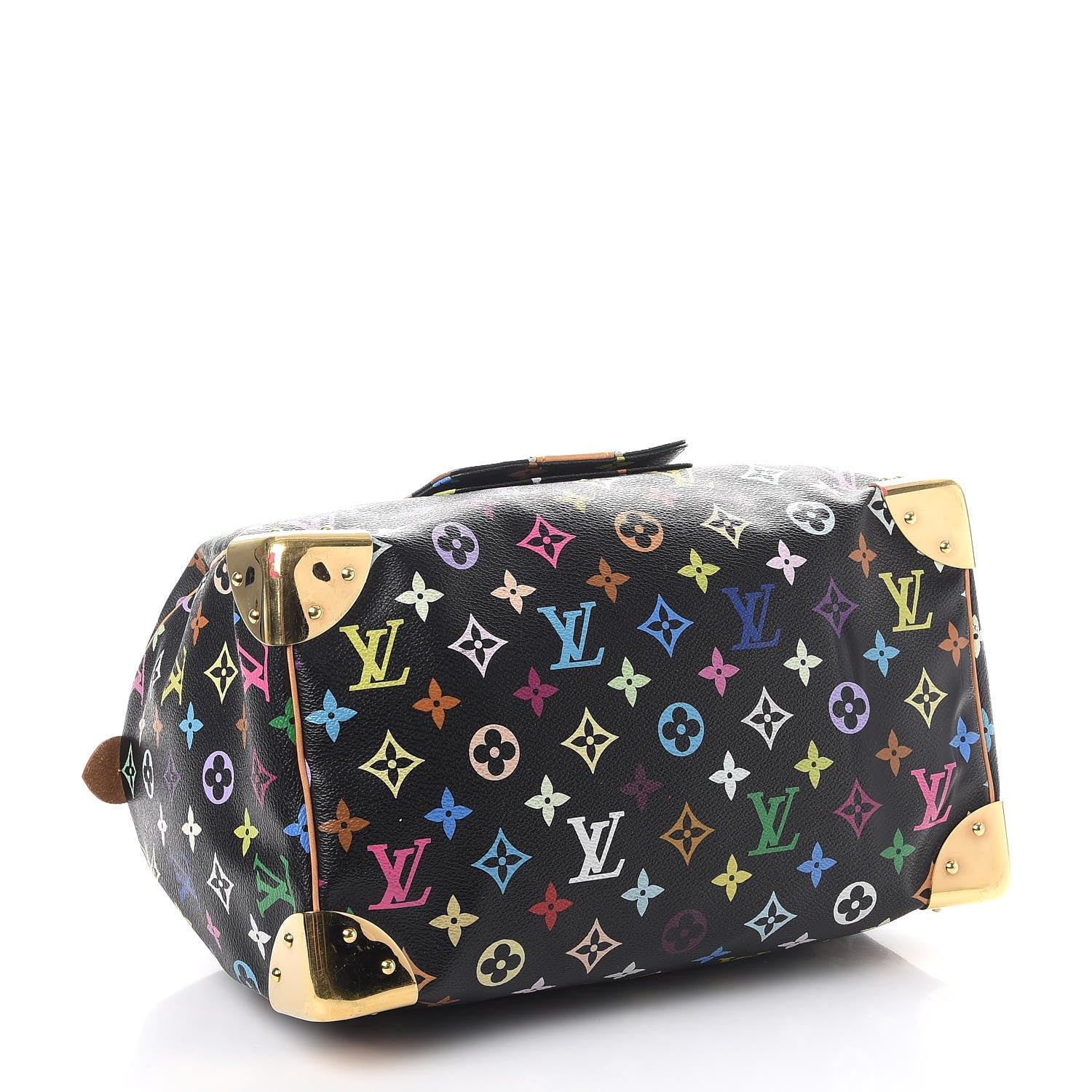 Louis Vuitton Monogram Multicolor Speedy 30 Black 4 of 14