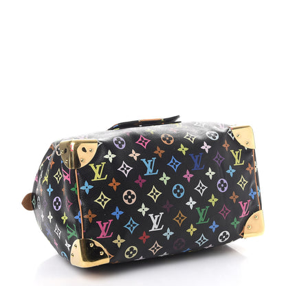 Louis Vuitton Monogram Multicolor Speedy 30 Black 4 of 14