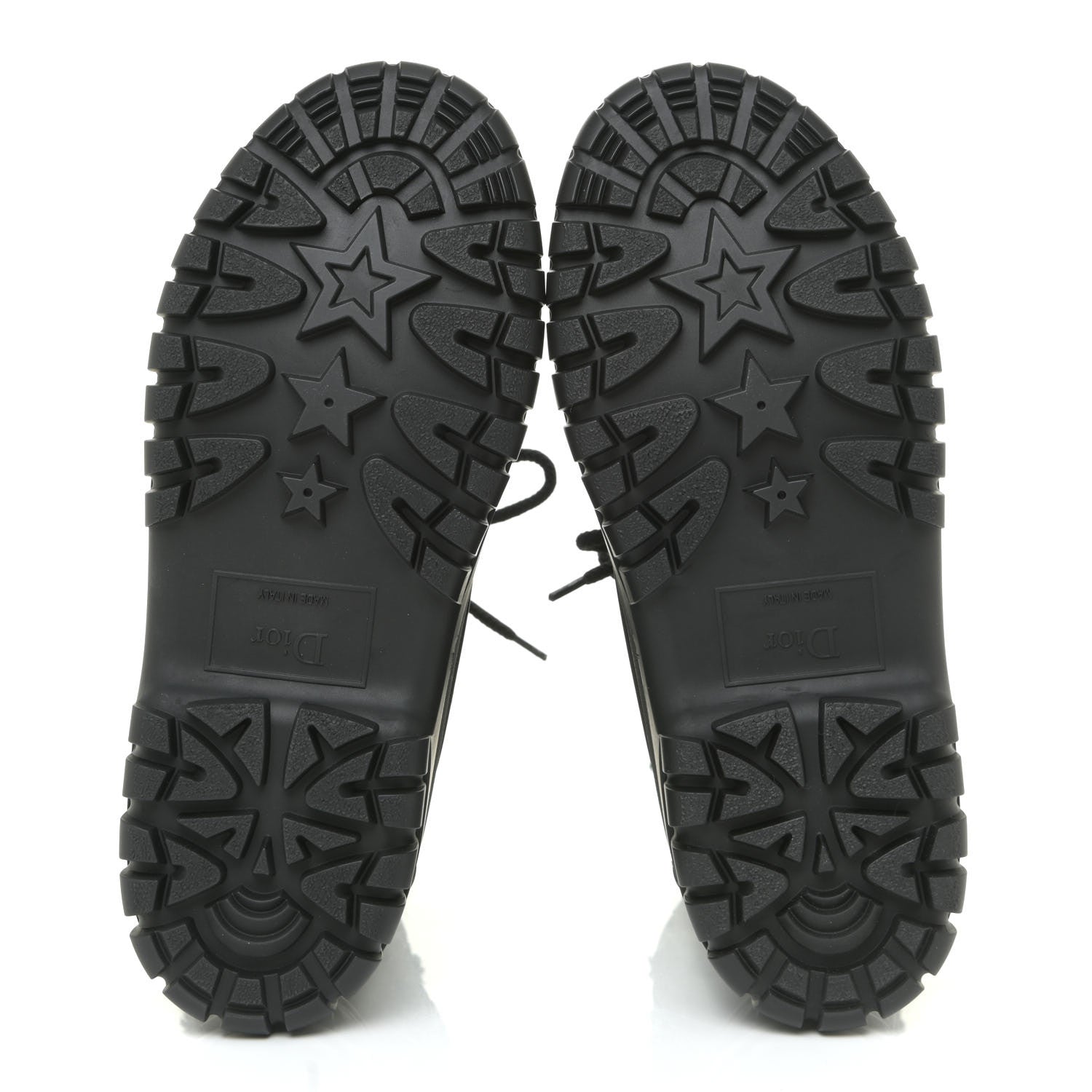 Christian Dior Rubber Nylon D-Venture Boots 37.5 Black 6 of 12