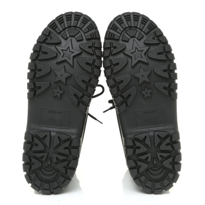 Christian Dior Rubber Nylon D-Venture Boots 37.5 Black 6 of 12
