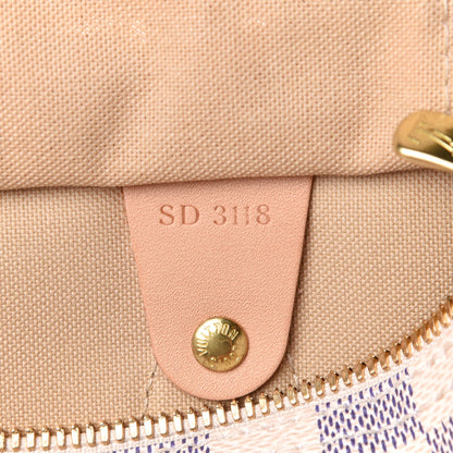 Louis Vuitton Damier Azur Speedy Bandouliere 25 8 of 11