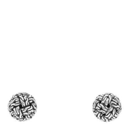 John Hardy Sterling Silver Classic Chain Knot Earrings 1 of 4