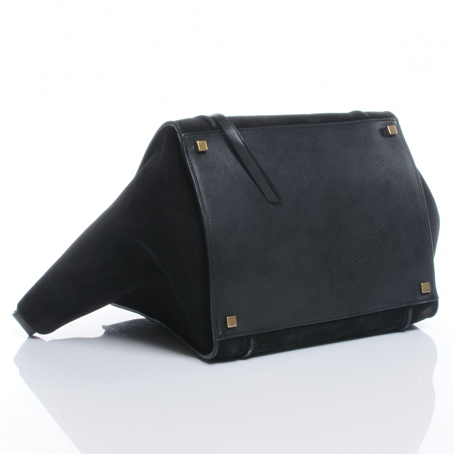 Suede Medium Phantom Luggage Black