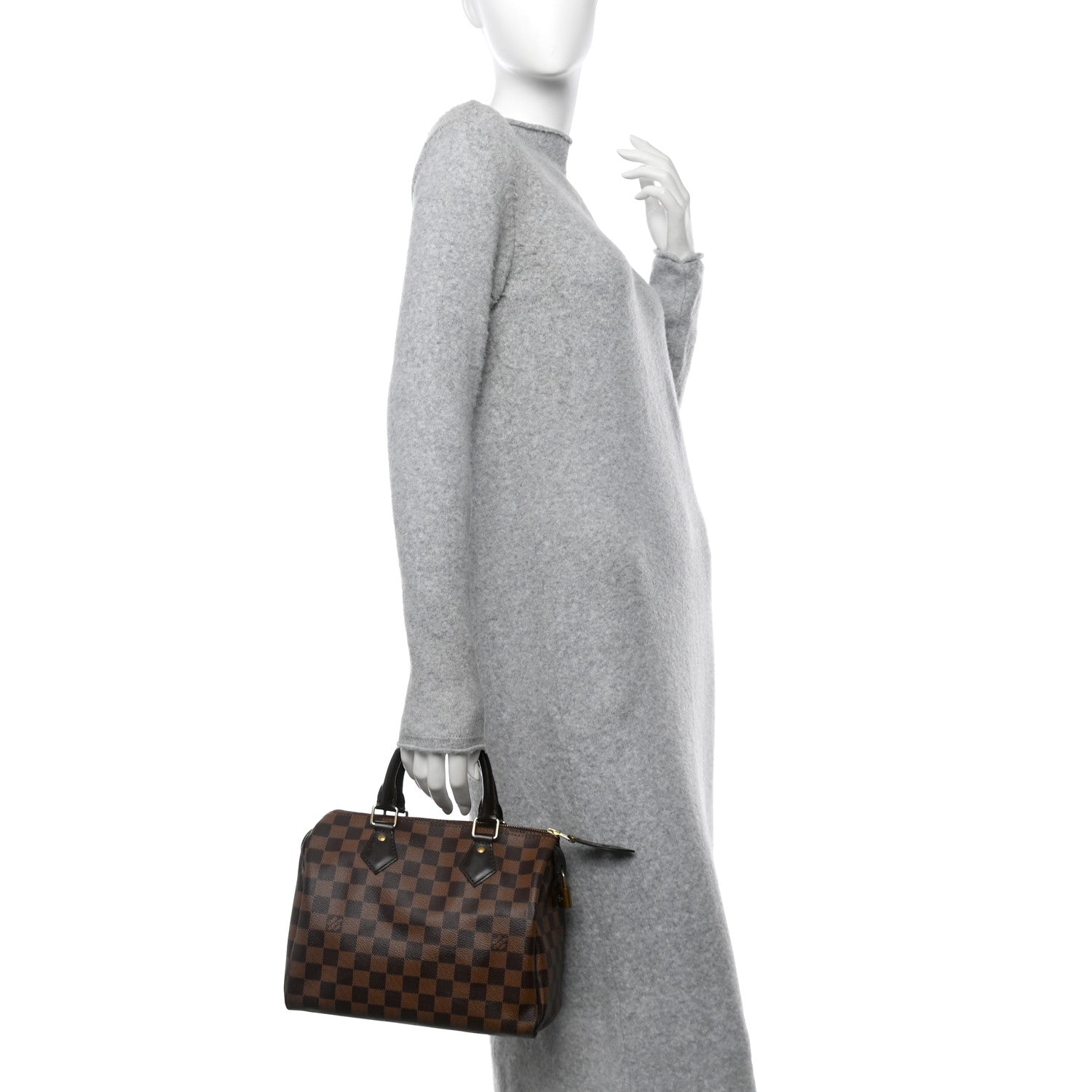 Louis Vuitton Damier Ebene Speedy 25 2 of 14