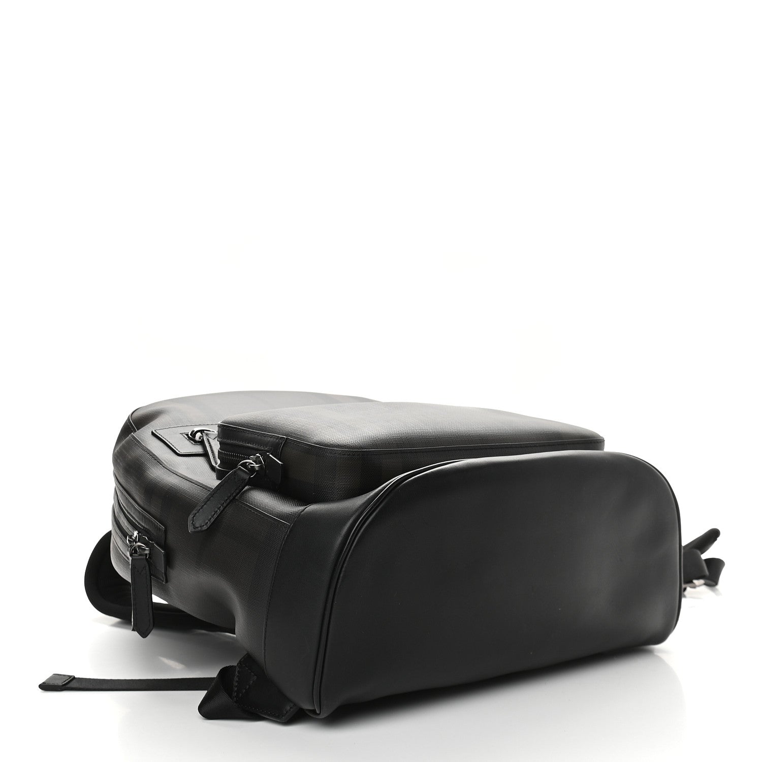 Burberry Smoked Check Backpack Black Brown 4 of 9
