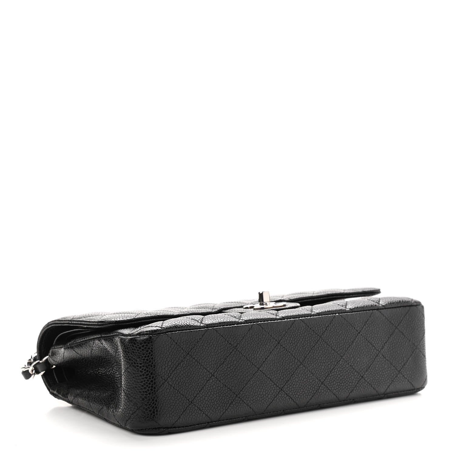 Chanel Caviar Quilted Medium Double Flap Black 4 of 10