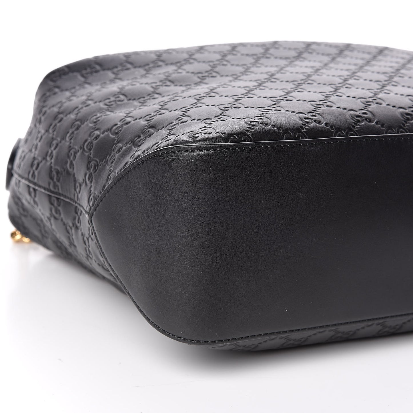 Guccissima Signature Large Linea A Hobo Black