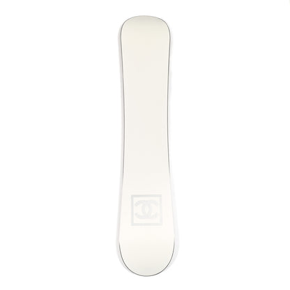 Chanel Wood Logo Snowboard Natural White 1 of 7