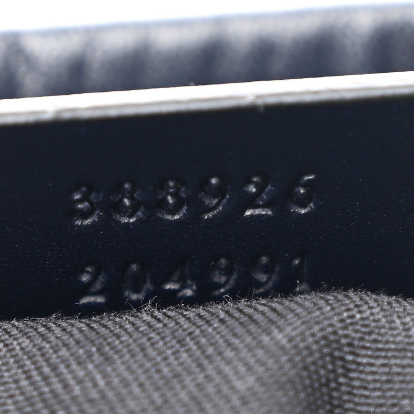 GG Supreme Monogram Web Flat Messenger Bag Navy
