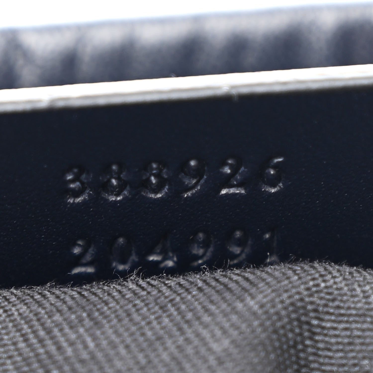 Gucci GG Supreme Monogram Web Flat Messenger Bag Navy 7 of 11