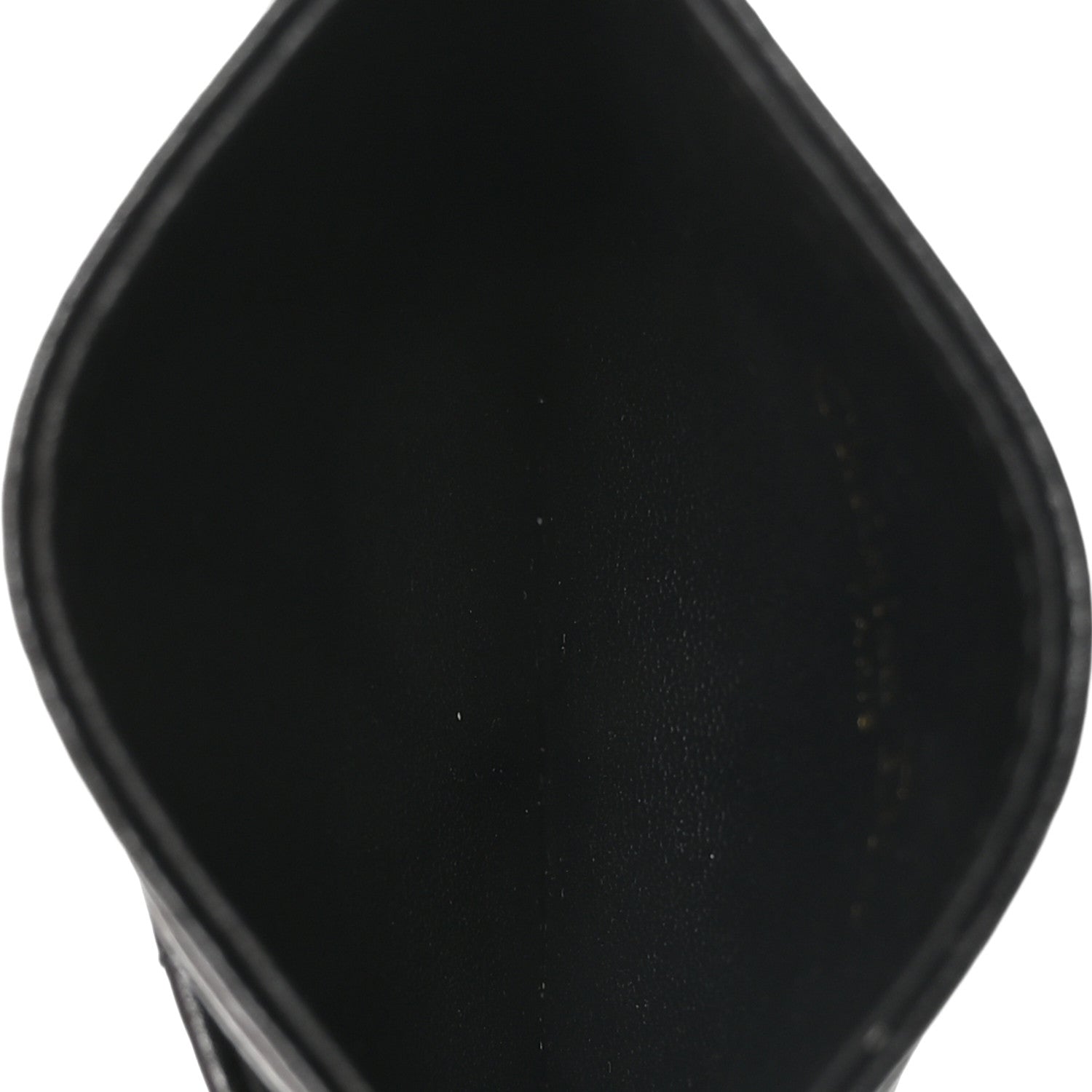 Christian Dior Supple Calfskin Cannage Caro Freesia Card Holder Black 5 of 9