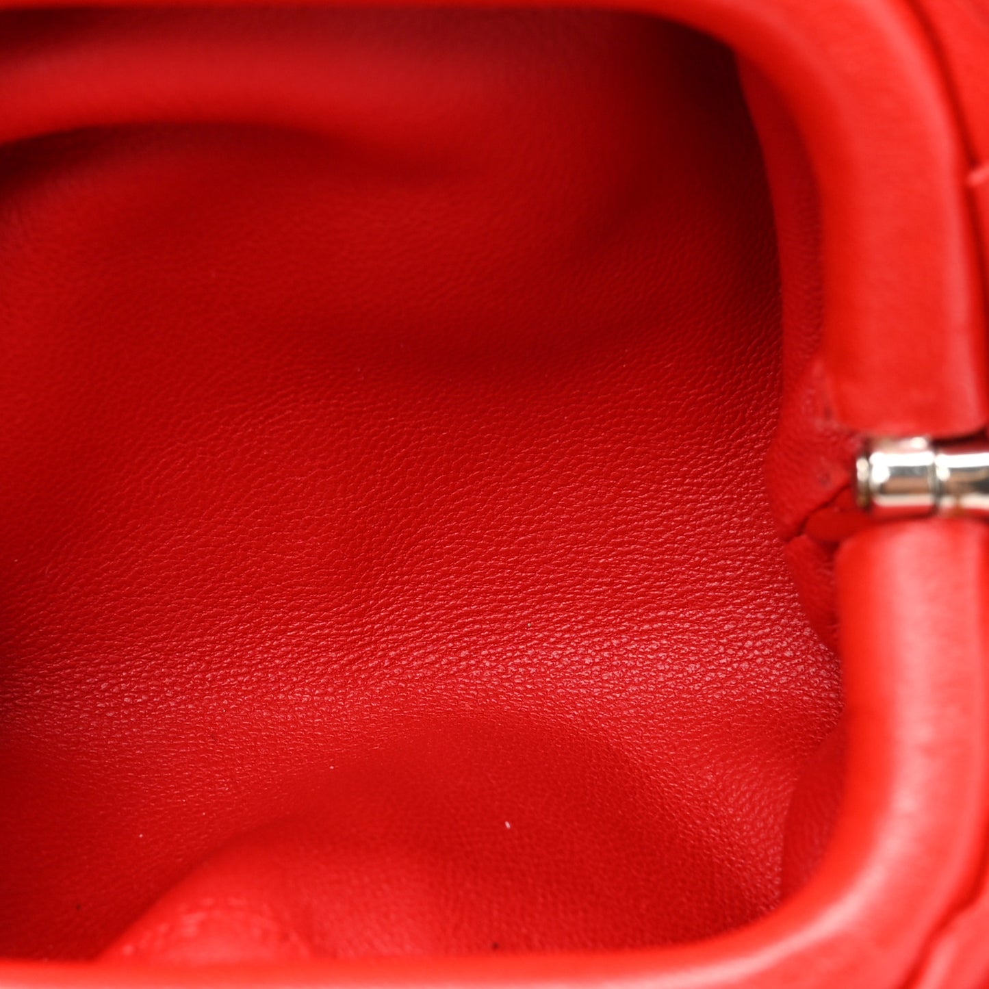 Nappa Intrecciato Coin Purse Nail Polish