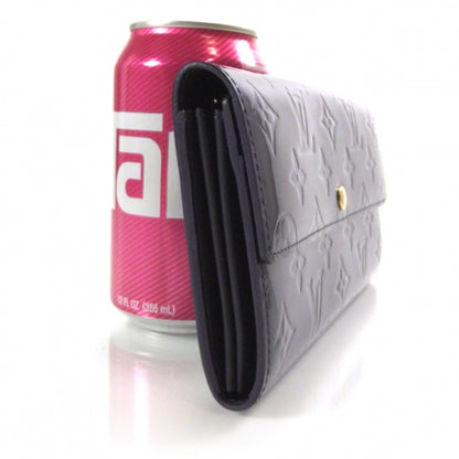 Louis Vuitton Vernis Sarah Wallet Indigo 3 of 9