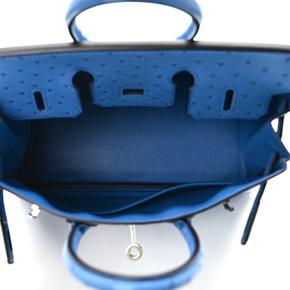 Hermes Ostrich Birkin 25 Mykonos 5 of 12