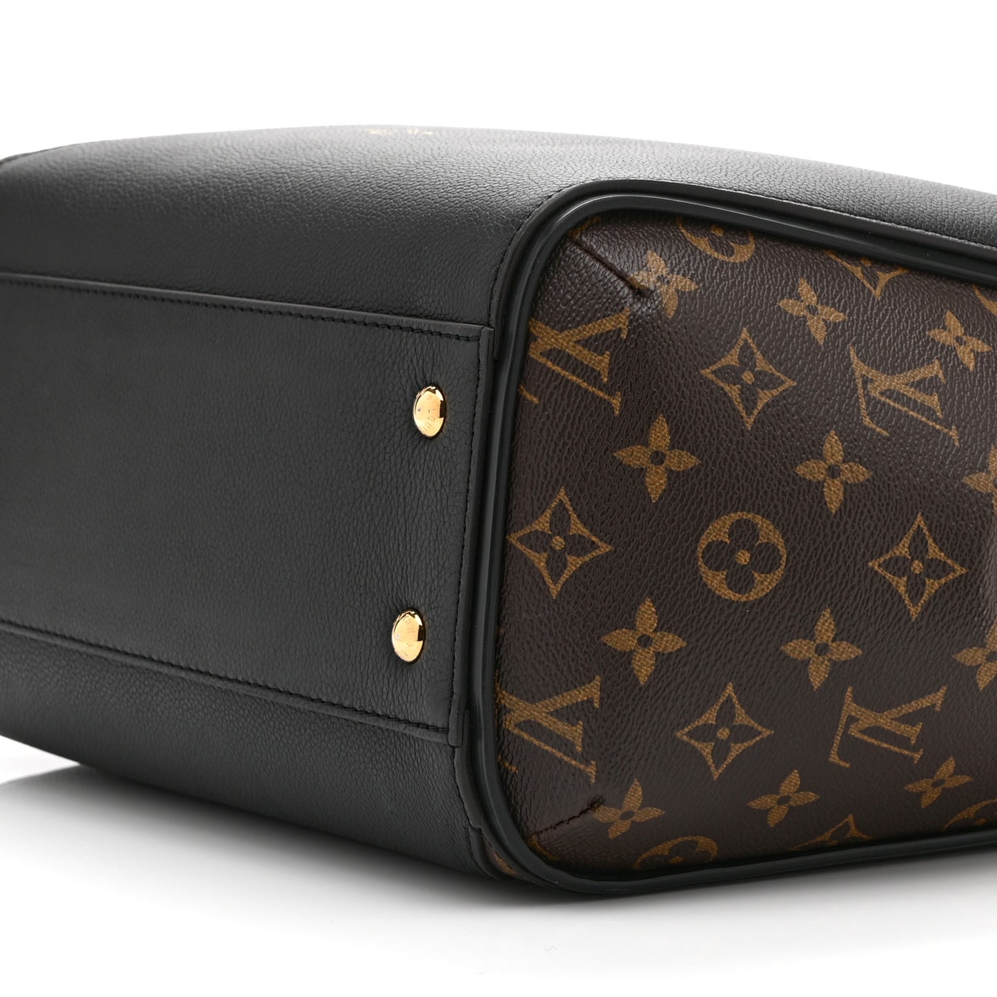Calfskin Monogram Kimono Tote Black