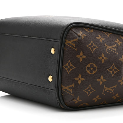 Louis Vuitton Calfskin Monogram Kimono Tote Black 10 of 10