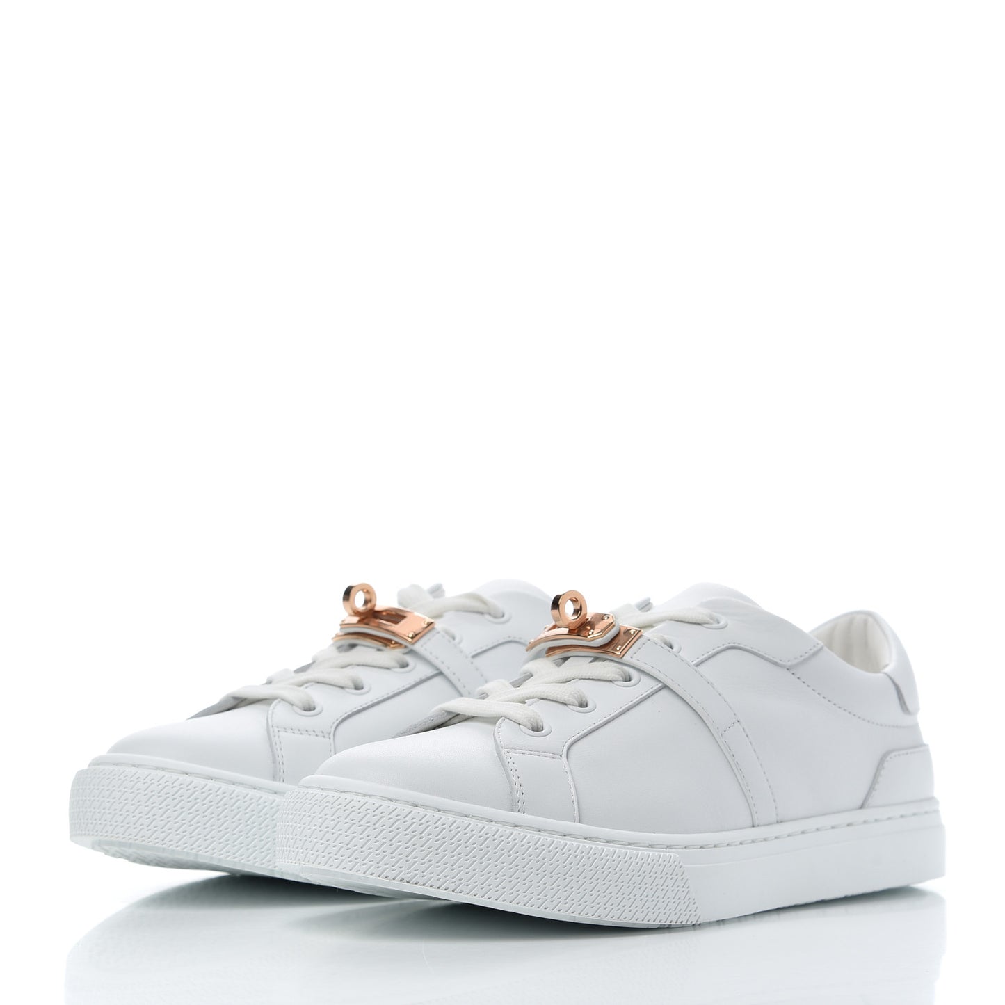 Calfskin Day Sneakers 37 White