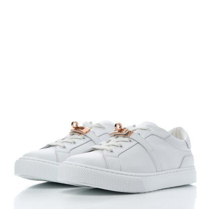 Hermes Calfskin Day Sneakers 37 White 3 of 9
