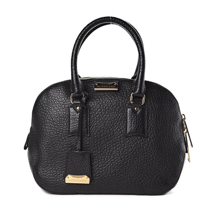 Burberry Heritage Grain Small Orchard Bowling Bag Black 1 of 11