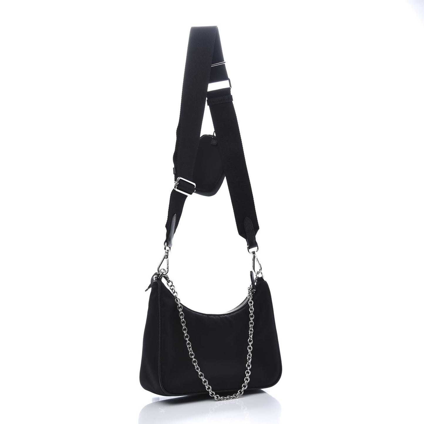 Nylon Re-Edition 2005 Shoulder Bag Black