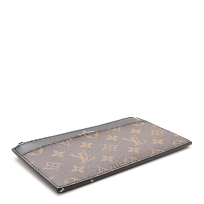 Louis Vuitton Monogram Slim Purse Black 4 of 6