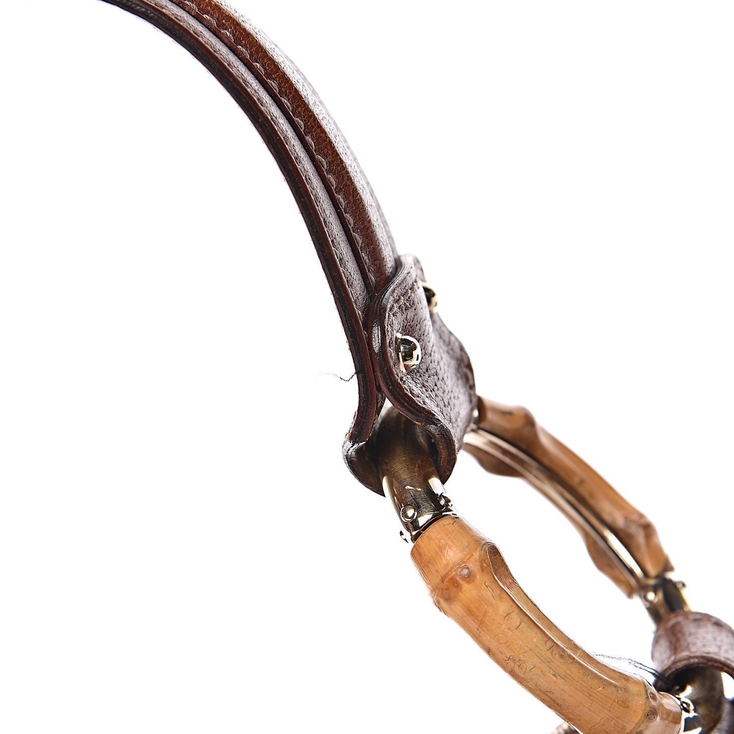 Monogram Bamboo Ring Hobo Brown